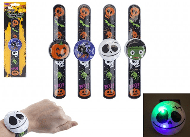 View Led Flashing Halloween Snap Band information