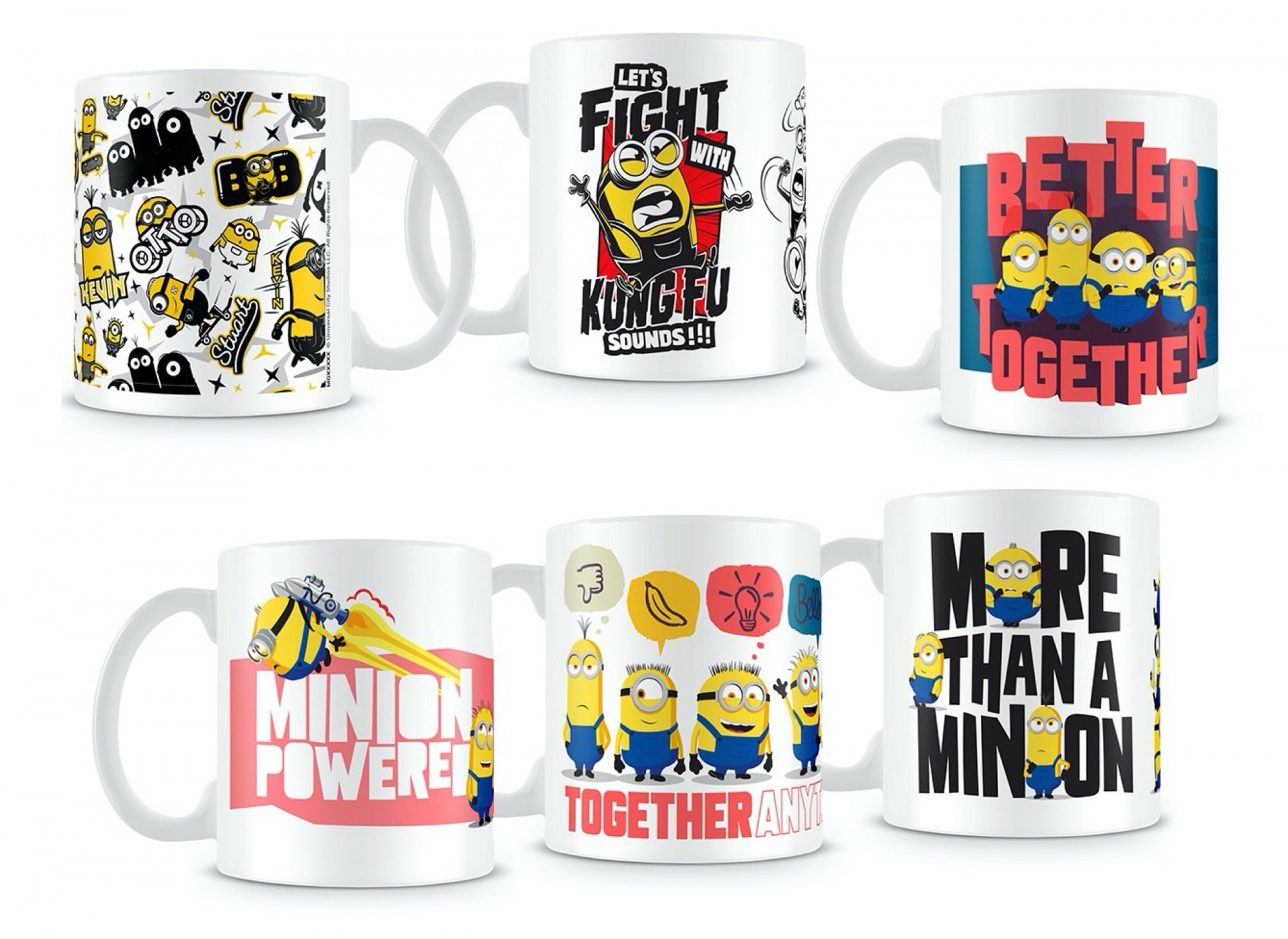 View Minions 2 Mug 6 Assorted Designs includes box information