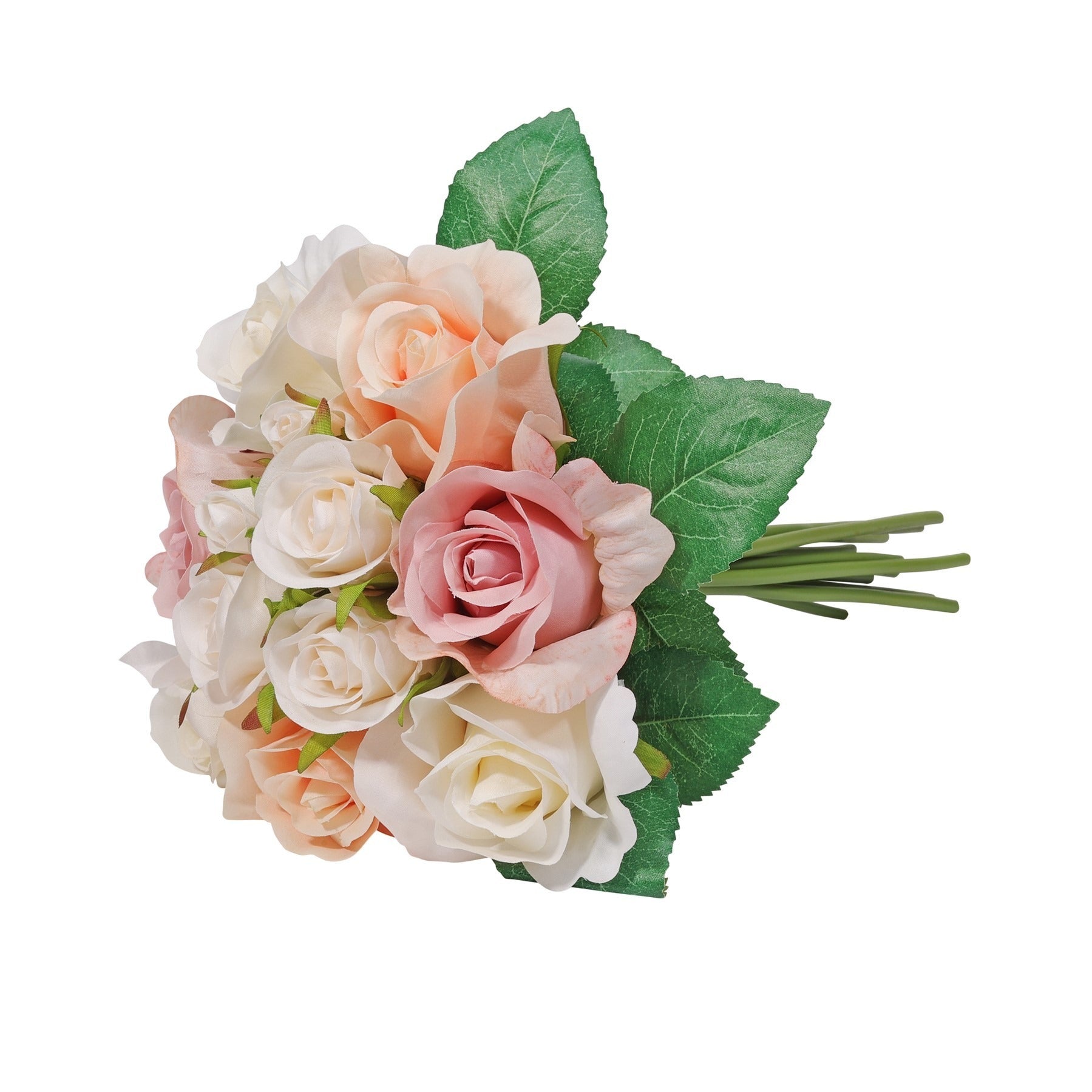 View Aquitaine Rose Bouquet PinkCreamChampagne 27cm information