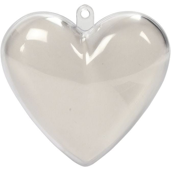 View Heart Shaped Baubles Pack of 10 information