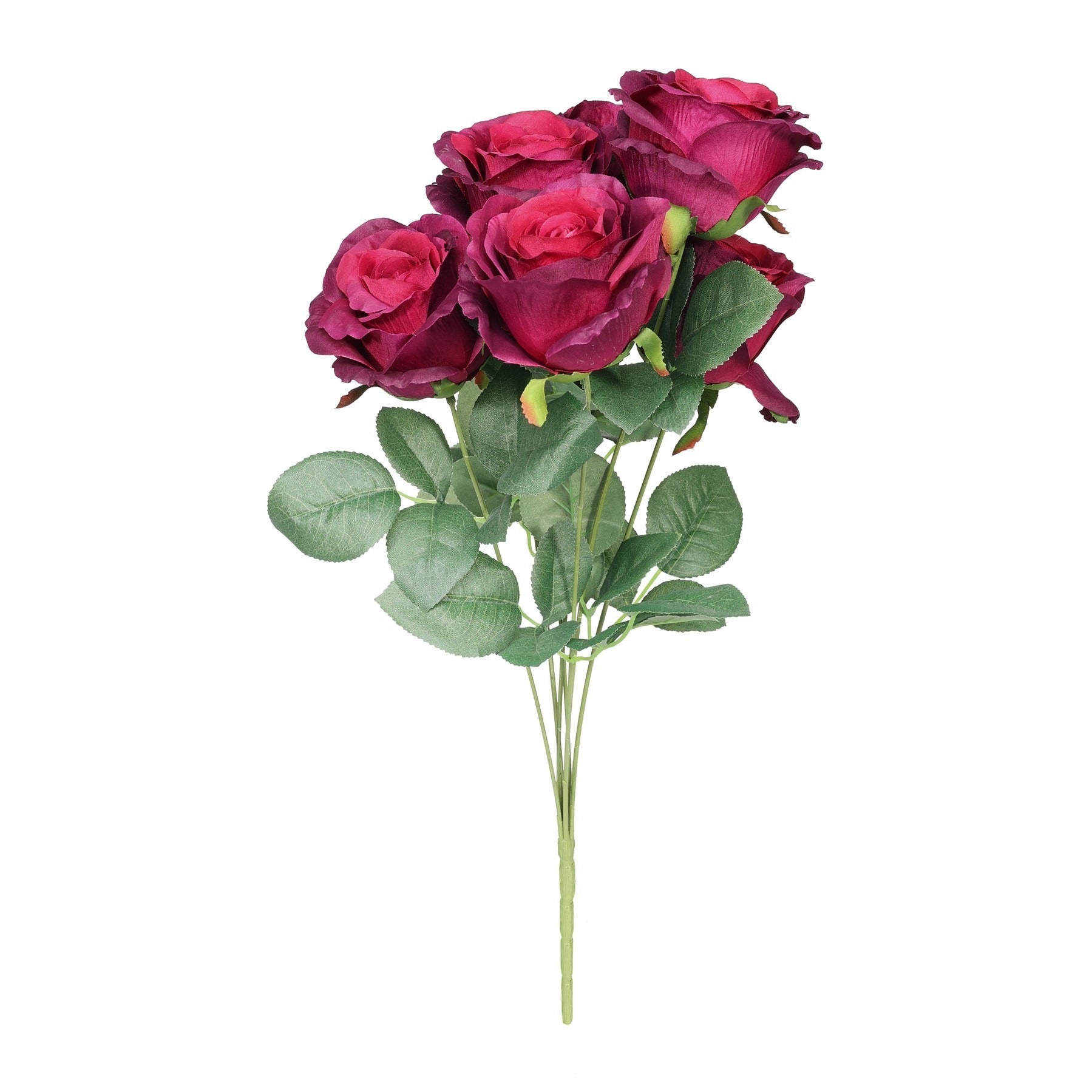 View Camelot Burgundy Rose Bunch 7 Heads information