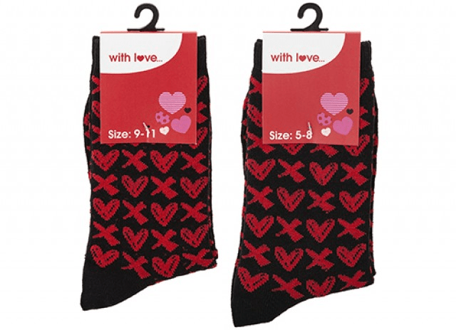 View Pair of Heart Kisses Socks information