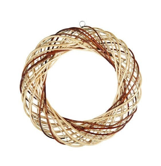 View Natural Willow Wreath 40cm information