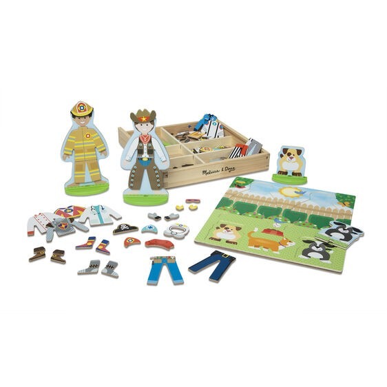 View Occupations Magnetic Dressup Play Set information