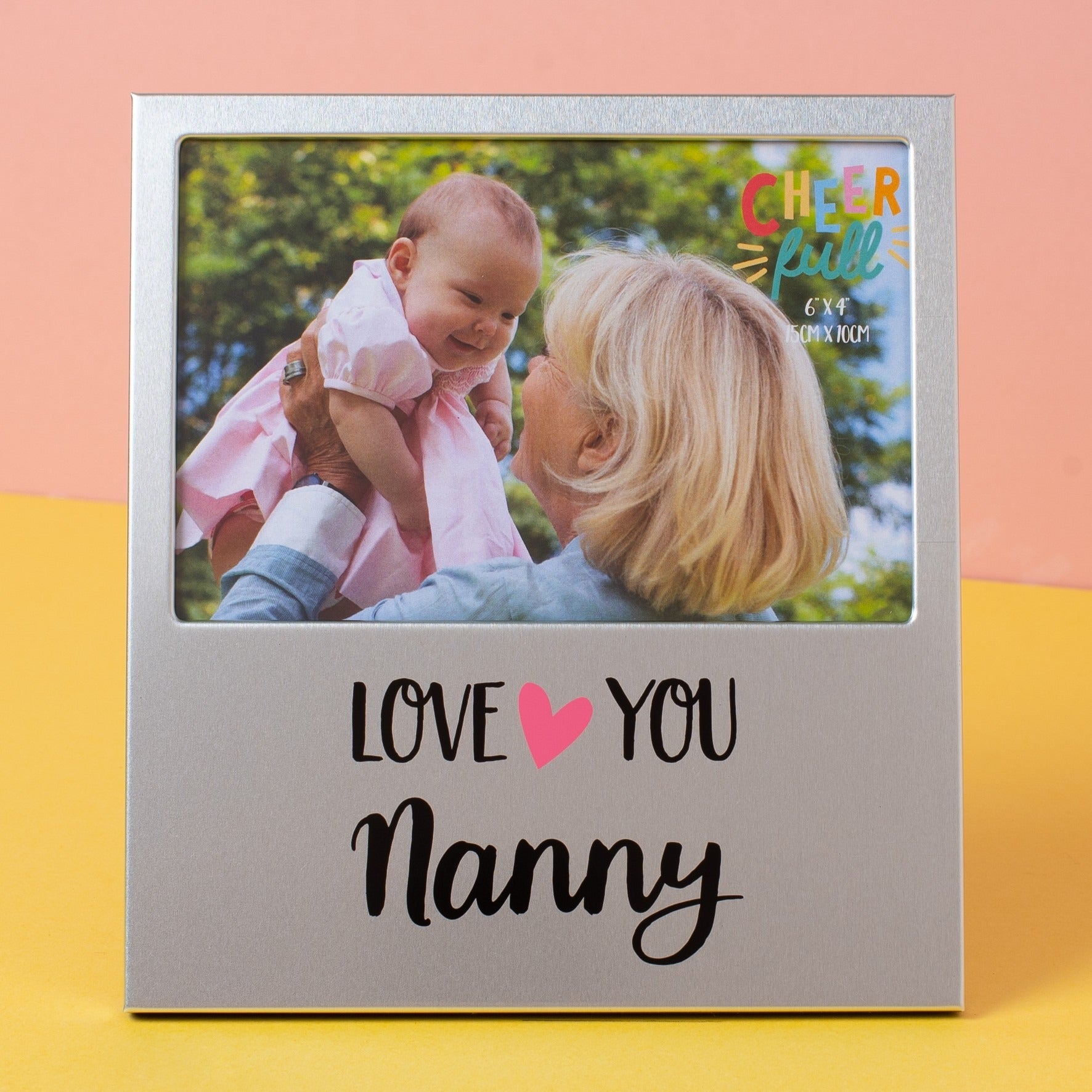 View Cheerfull Nanny Aluminium Photo Frame 6 x 4 information