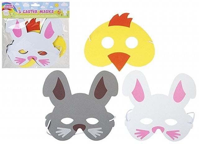 View Easter Masks Set Of 3 information