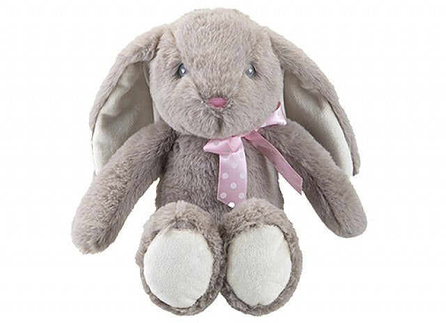 View 23cm Grey Sitting Floppy Pippin Rabbit information