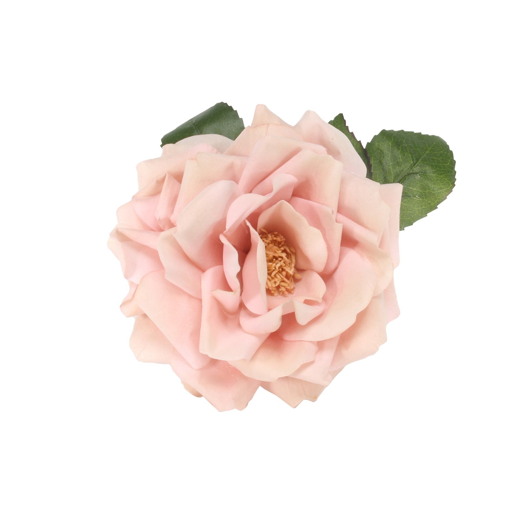 View Light Pink Rose Plush with Clip DIa18cm information