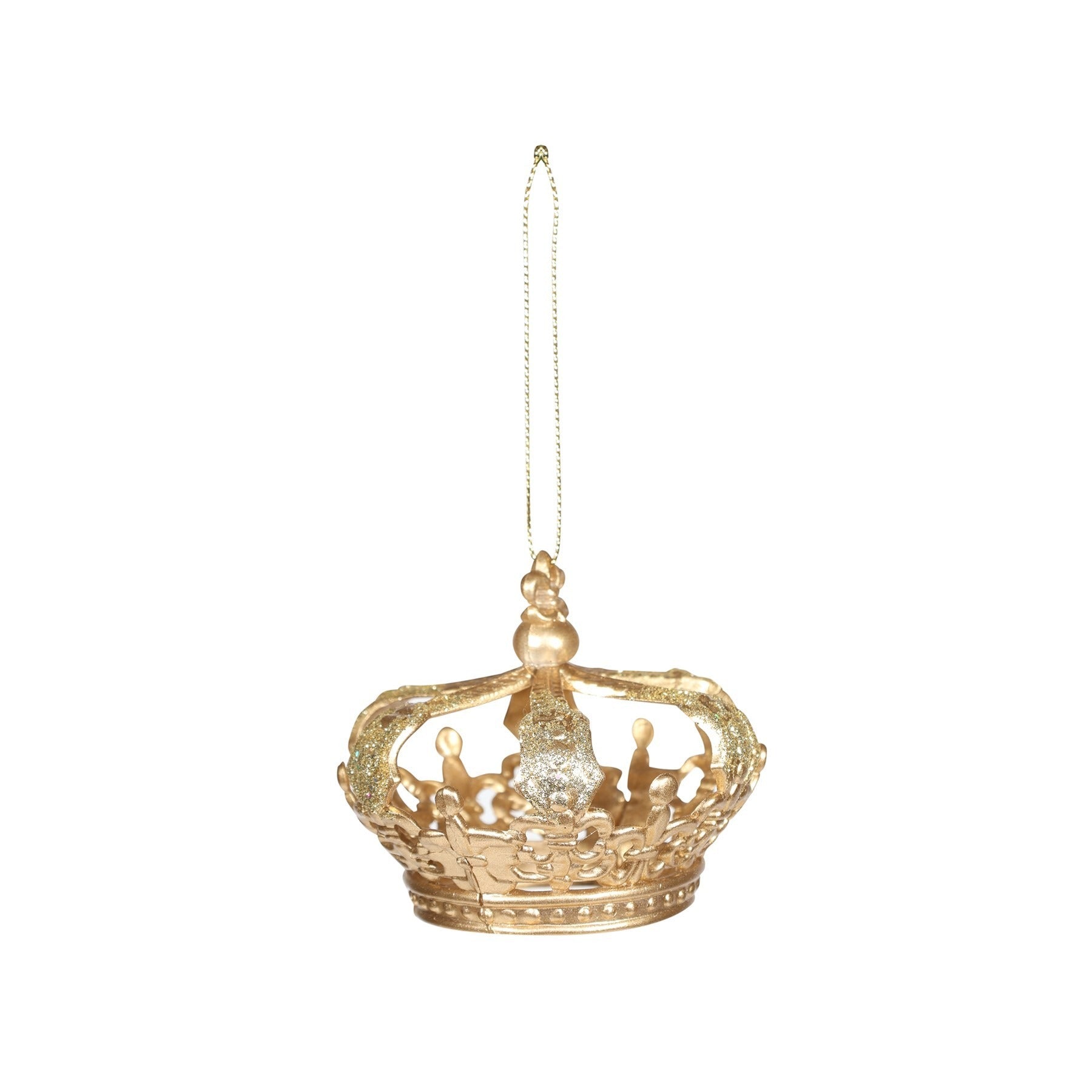 View Gold Crown Hanging Decoration H7cm information