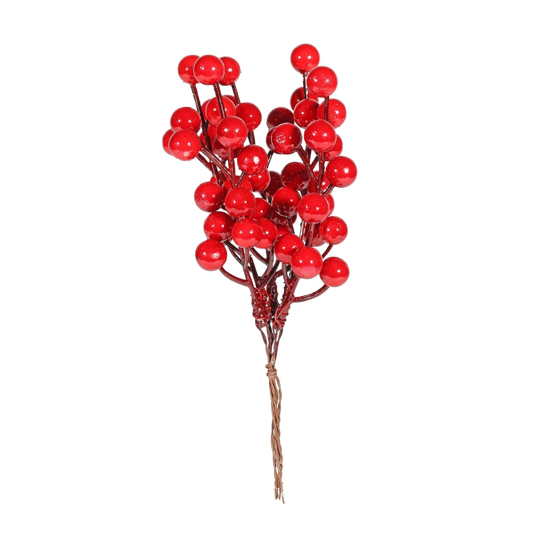 View Red Berry Bunch H20cm information