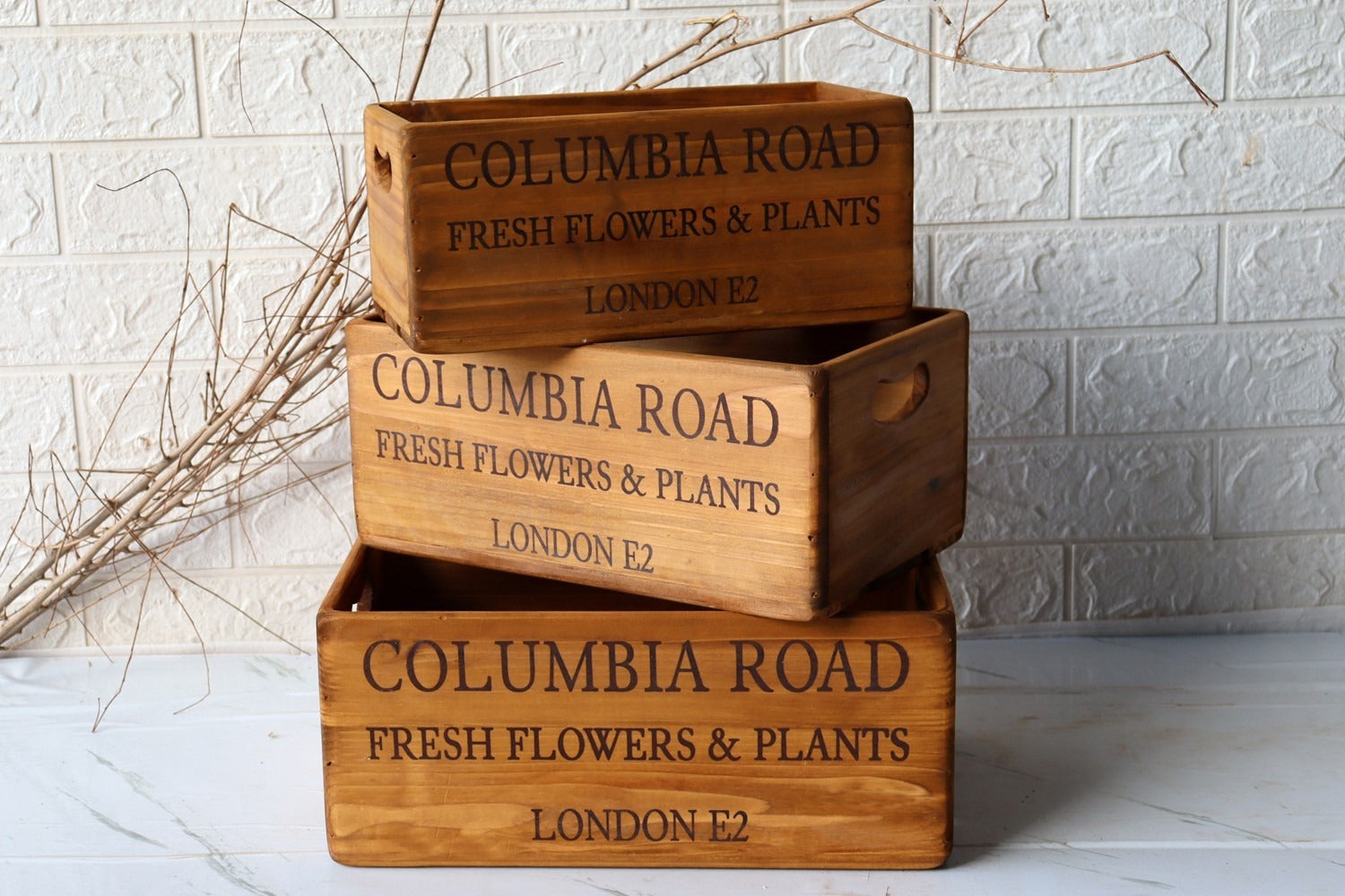 View Columbia Road Crates Set of 3 information