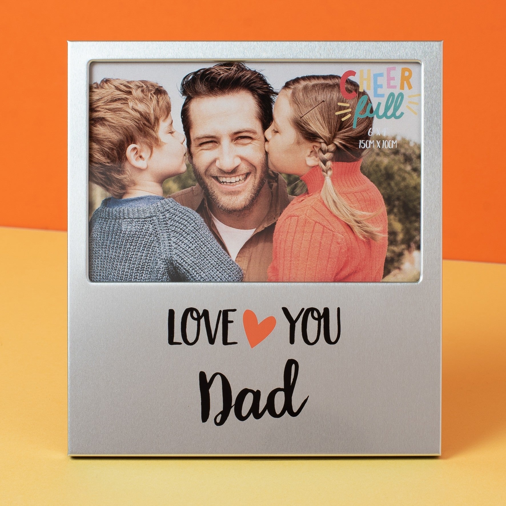 View Cheerfull Aluminium Dad Photo Frame 6 x 4 information