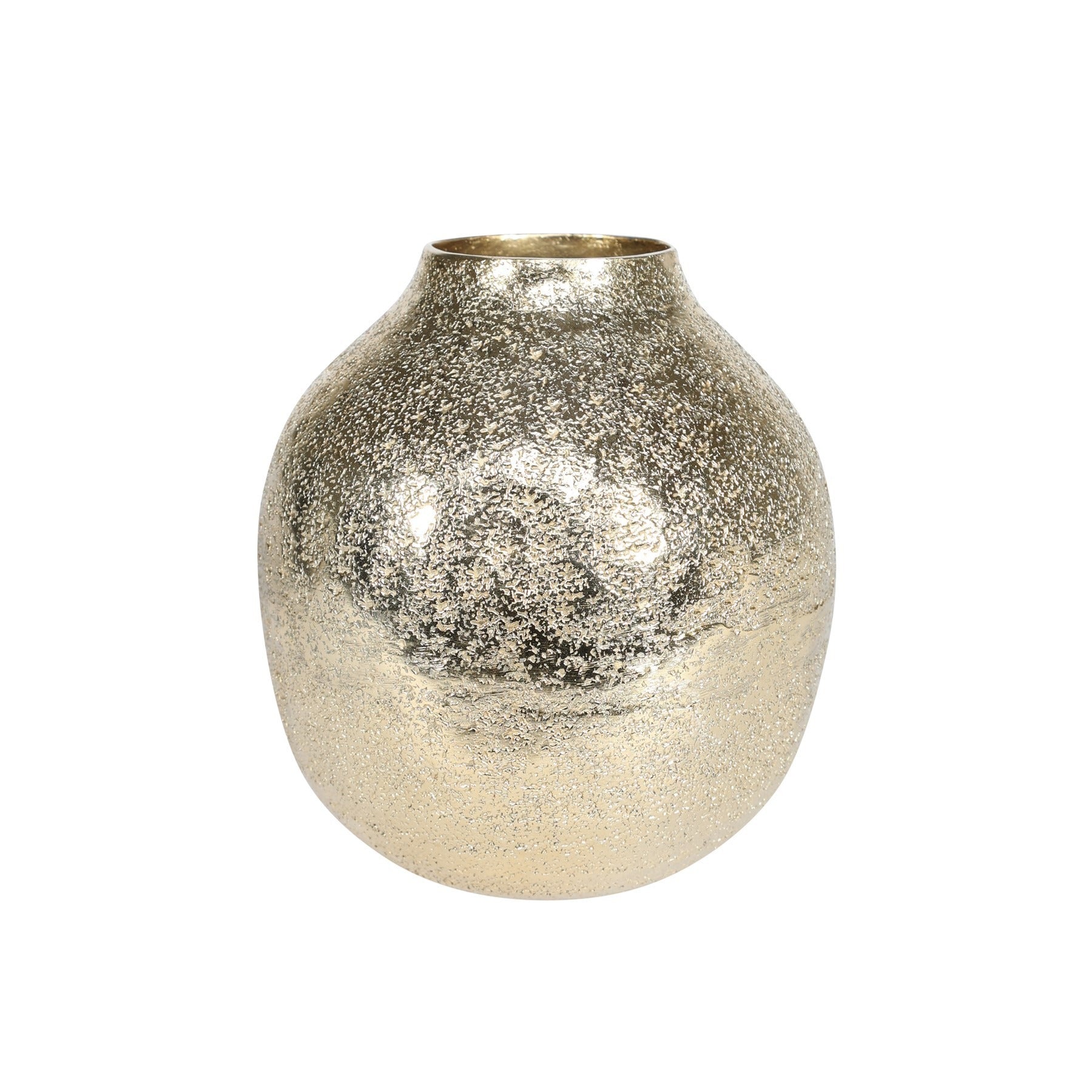 View Covent Garden Cafe Vase Bright Gold H11cm information