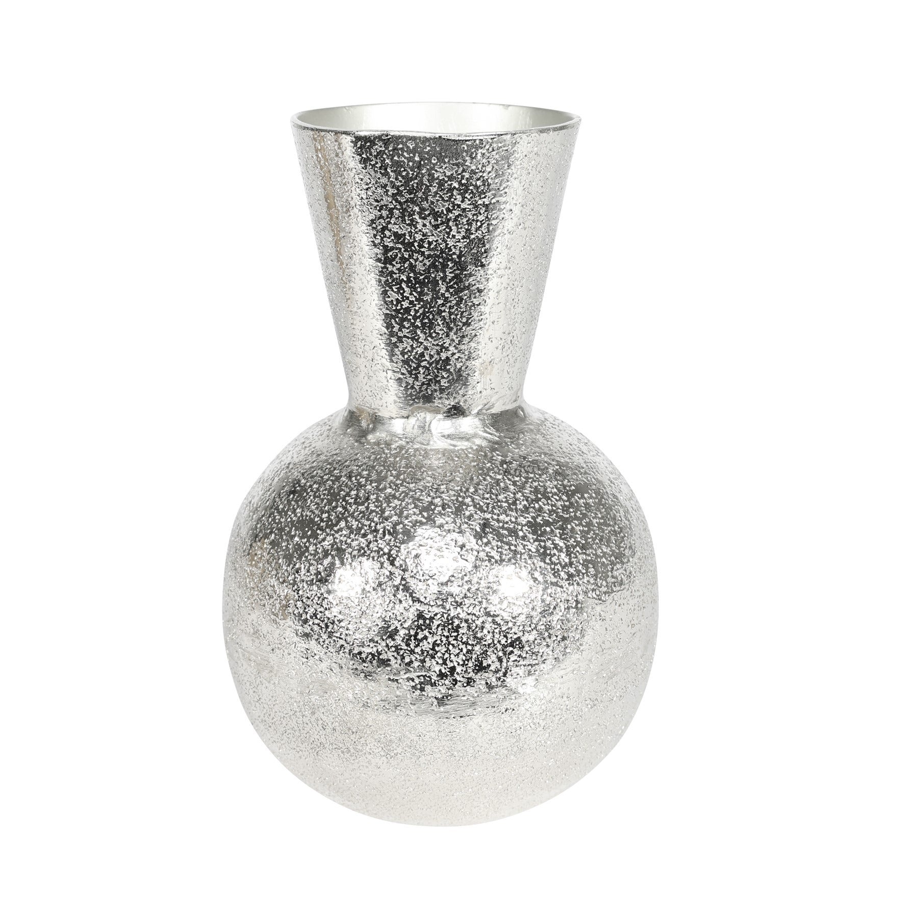 View Covent Garden Cafe Vase Silver 15cm information
