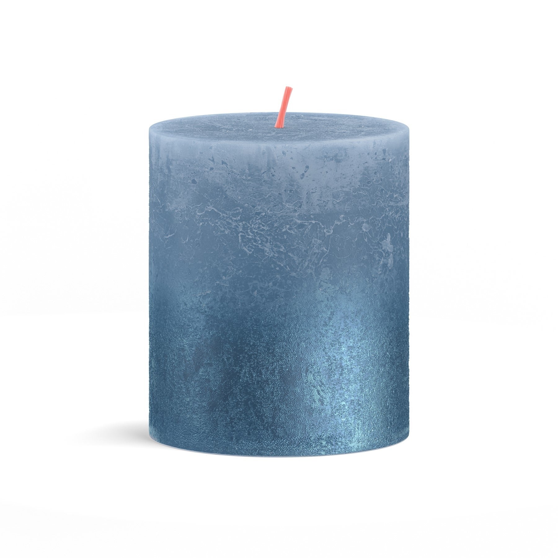 View Sky Blue and Blue Bolsius Sunset Pillar Candle 80mm x 68mm information