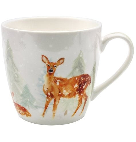 View Winter Forest Breakfast Mug information