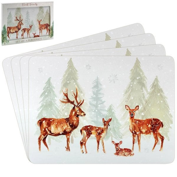 View Winter Forest Placemats Set of 4 information