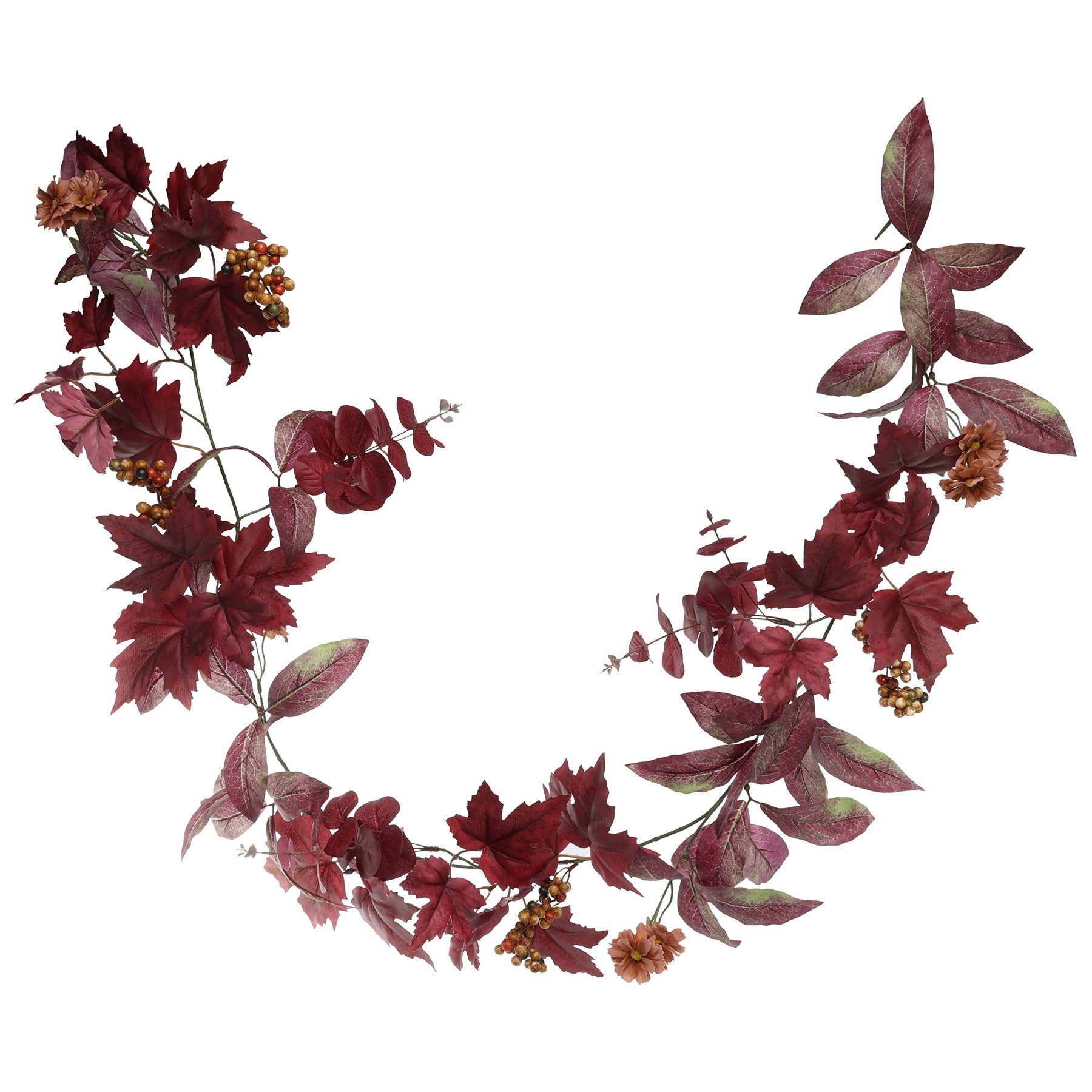 View Glamis Burgundy Mix Garland 180cm information