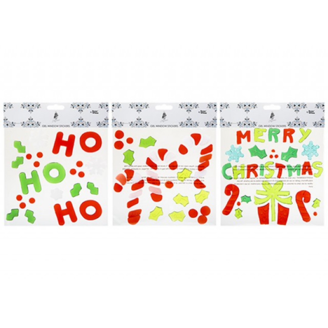 View Christmas Gel Window Stickers Assorted information