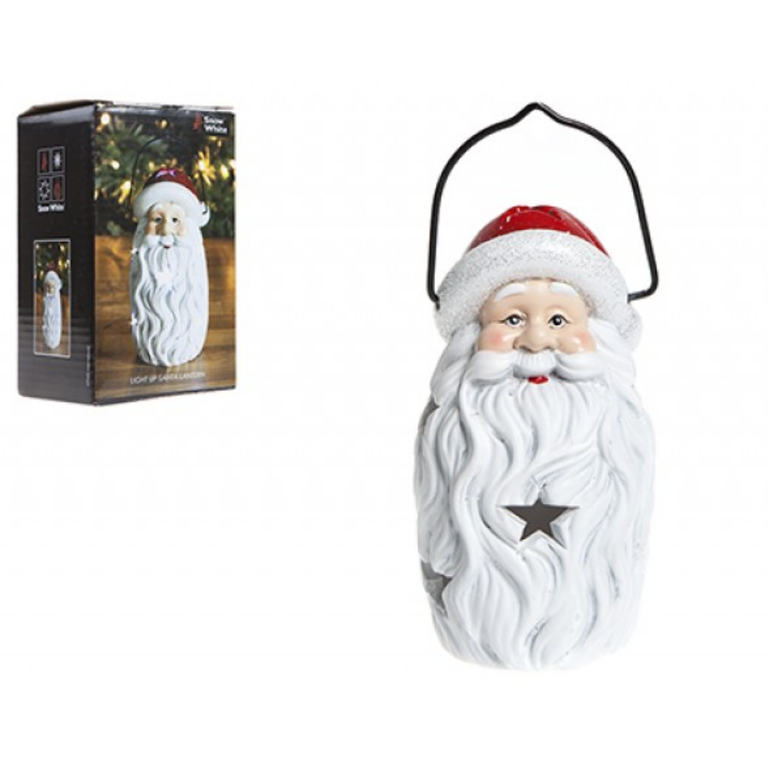 View Light Up Santa Lantern 135cm information