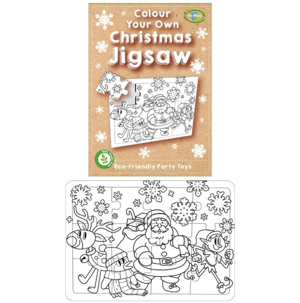 View Colour Your Own Christmas Jigsaw information