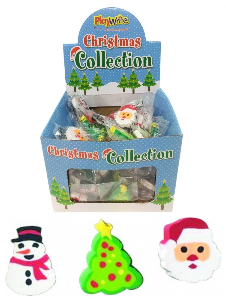 View 4cm Christmas Erasers Assorted information