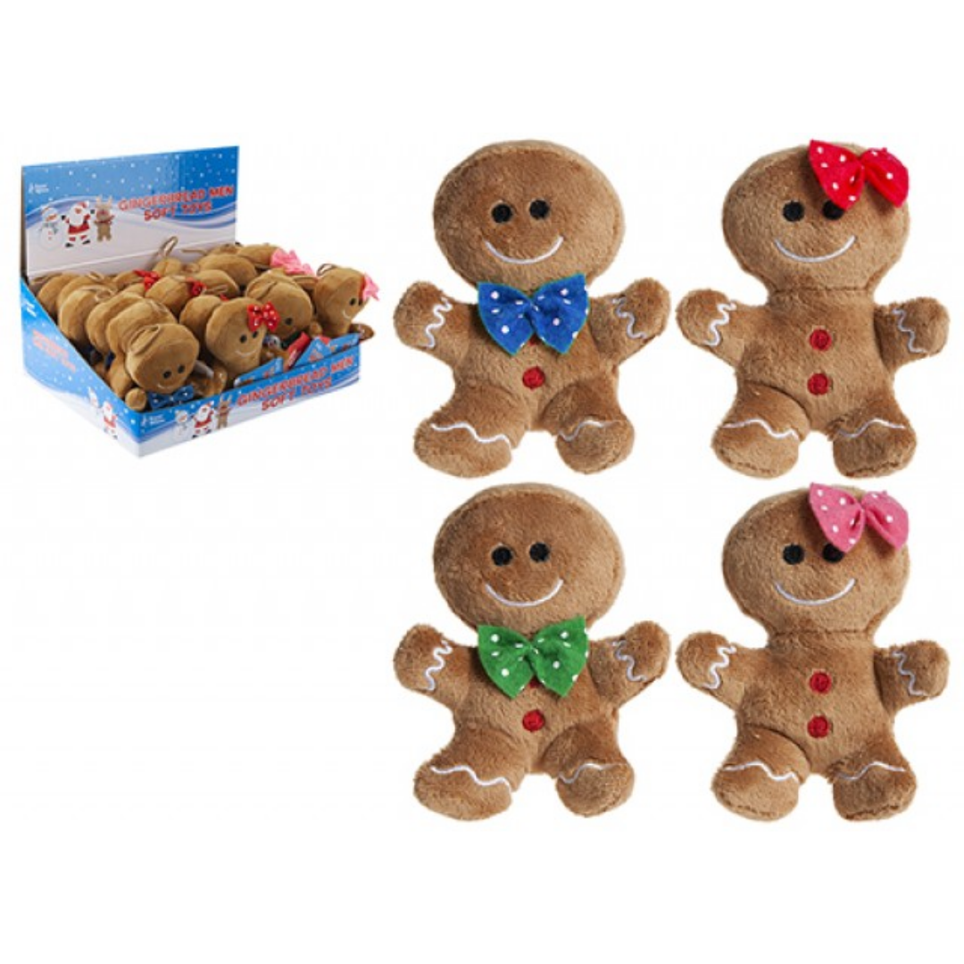View Mini Gingerbread Plush Assorted information