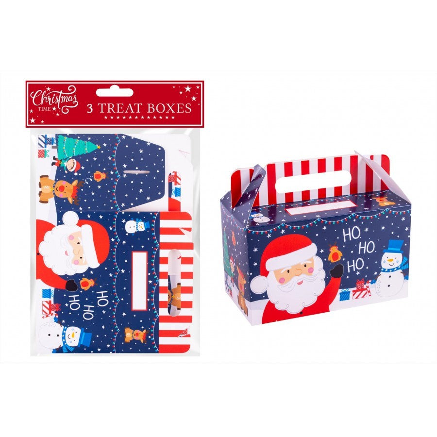 View Santa Friends Treat Boxes Pack of 3 information