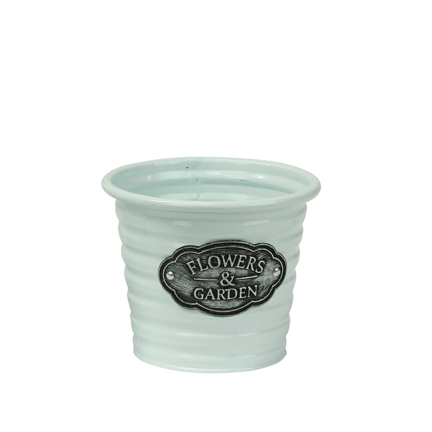 View White Metal Flower Pot 135cm information