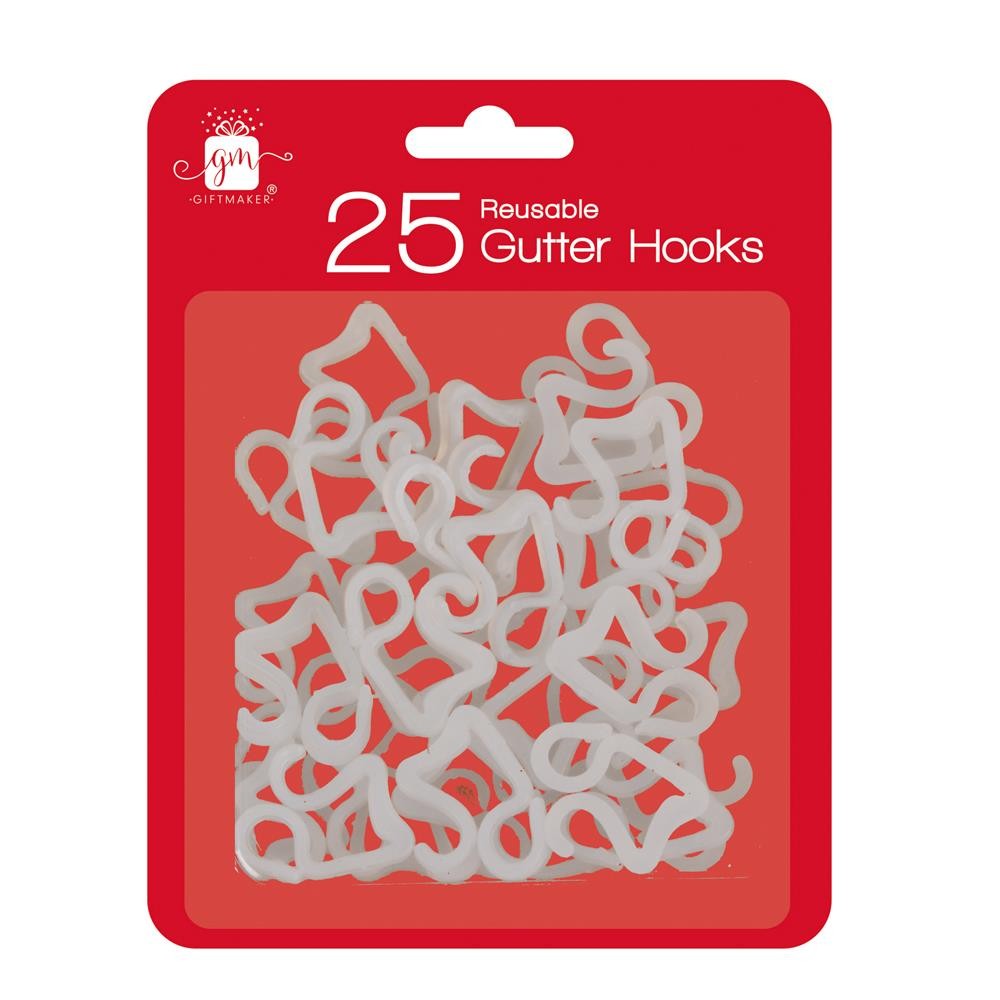 View Plastic Gutter Hooks Pack of 25 information