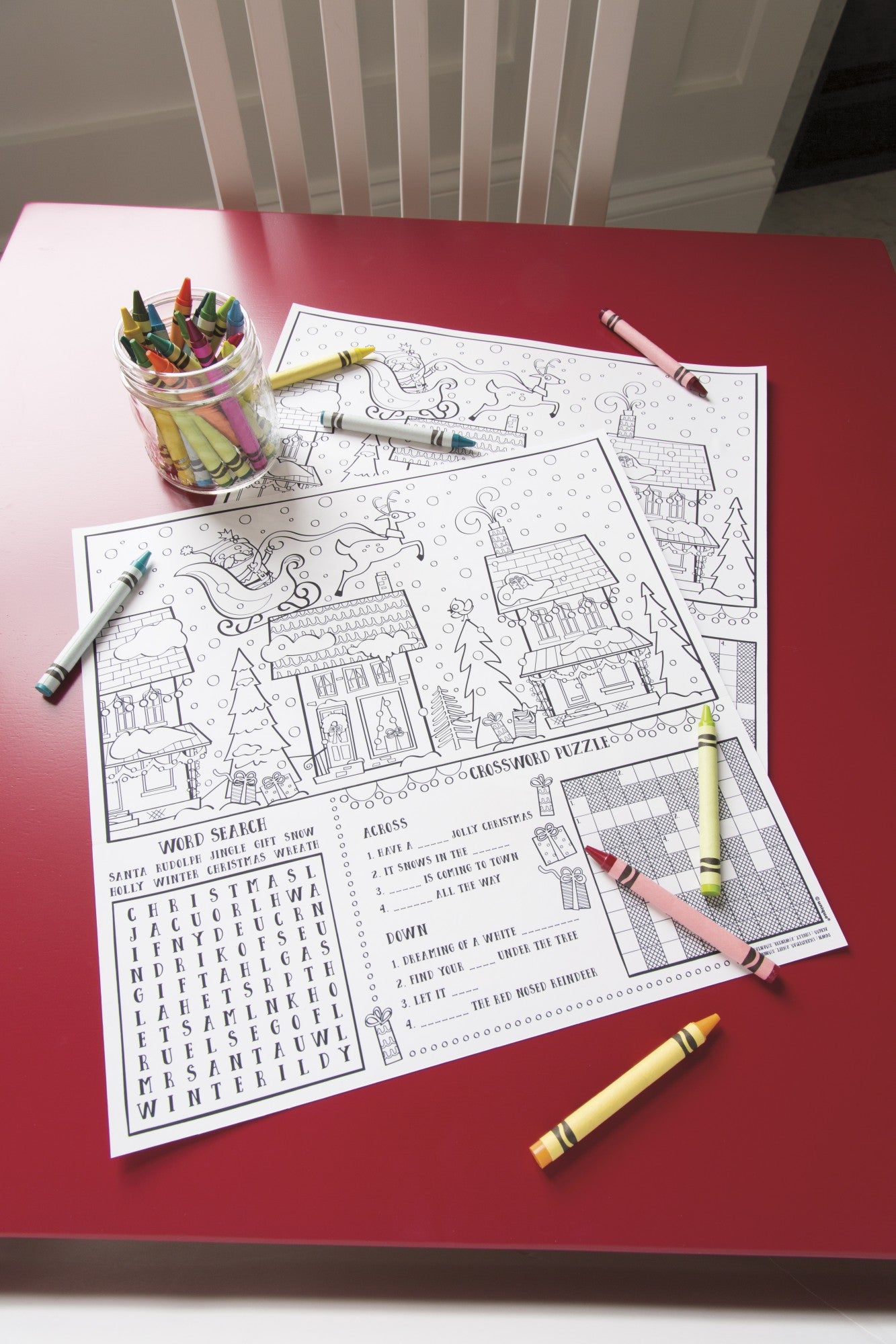 View Santa Christmas Colouring information