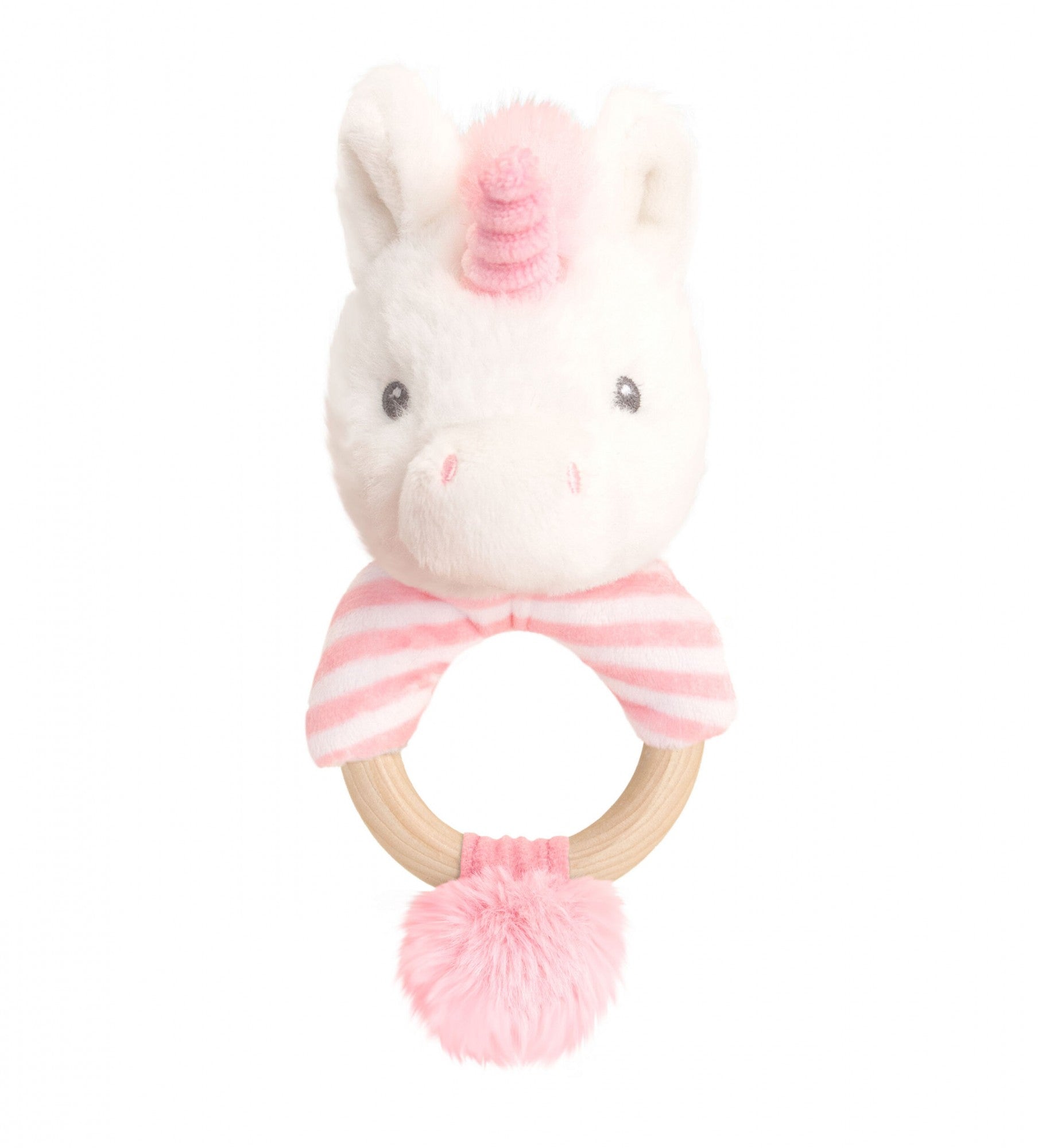 View Keeleco Baby Twinkle Unicorn Ring Rattle 14cm information