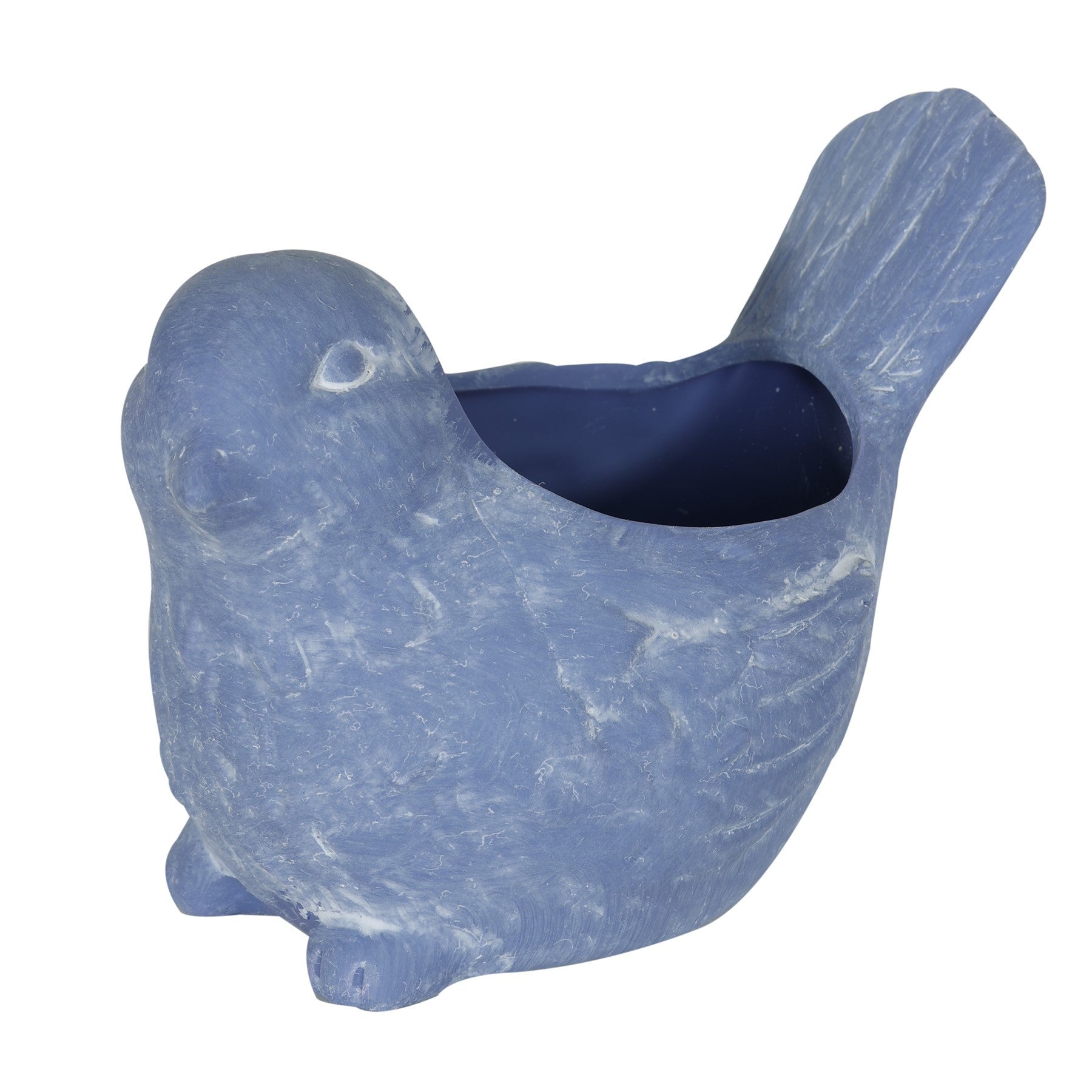 View Purple Ceramic Bird Planter information