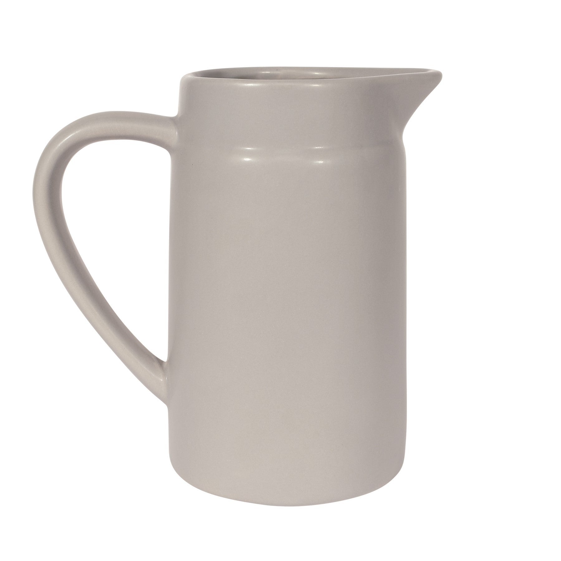 View Cool Grey Ceramic Jug information