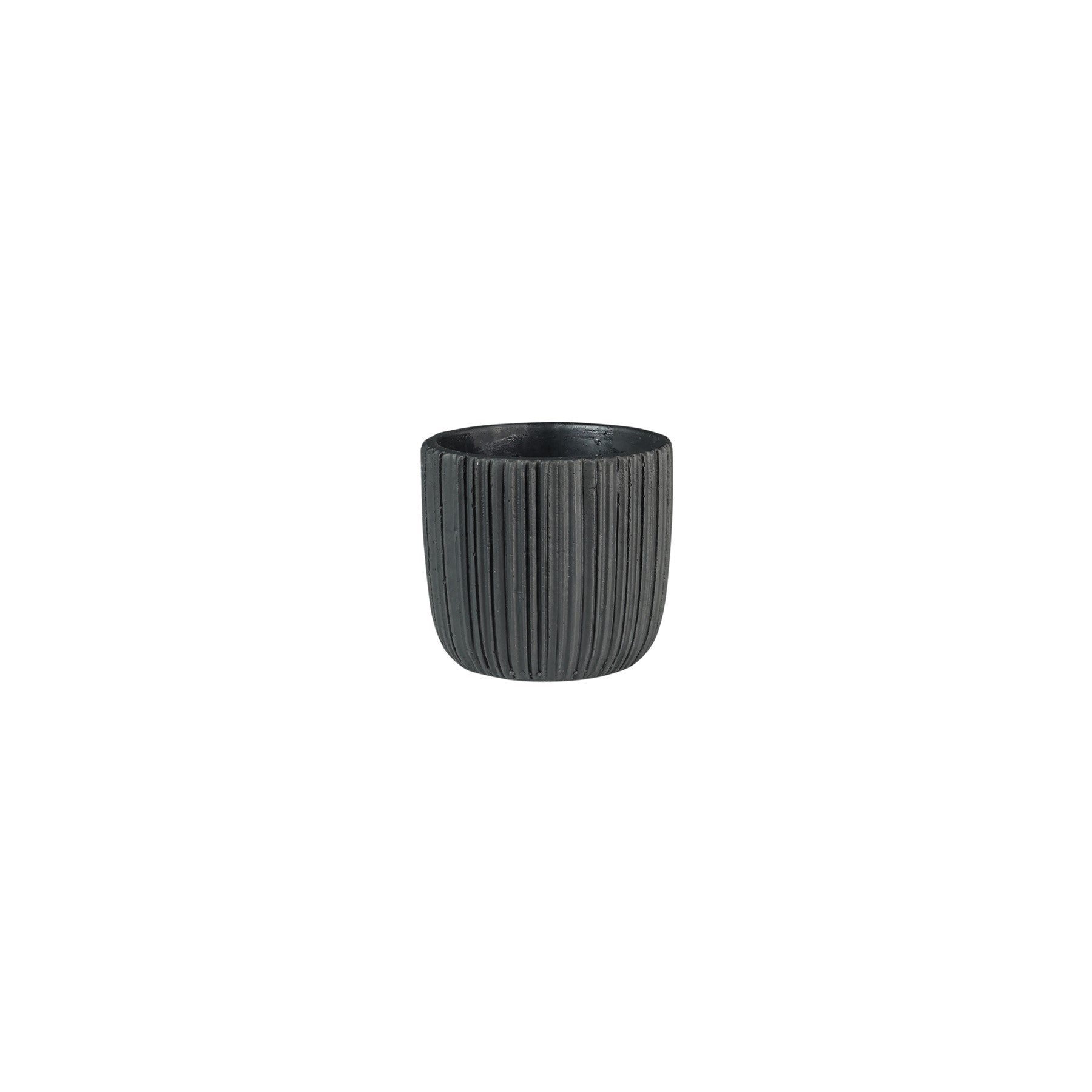 View Vogue Black Linear Pot H7cm x Dia7cm information