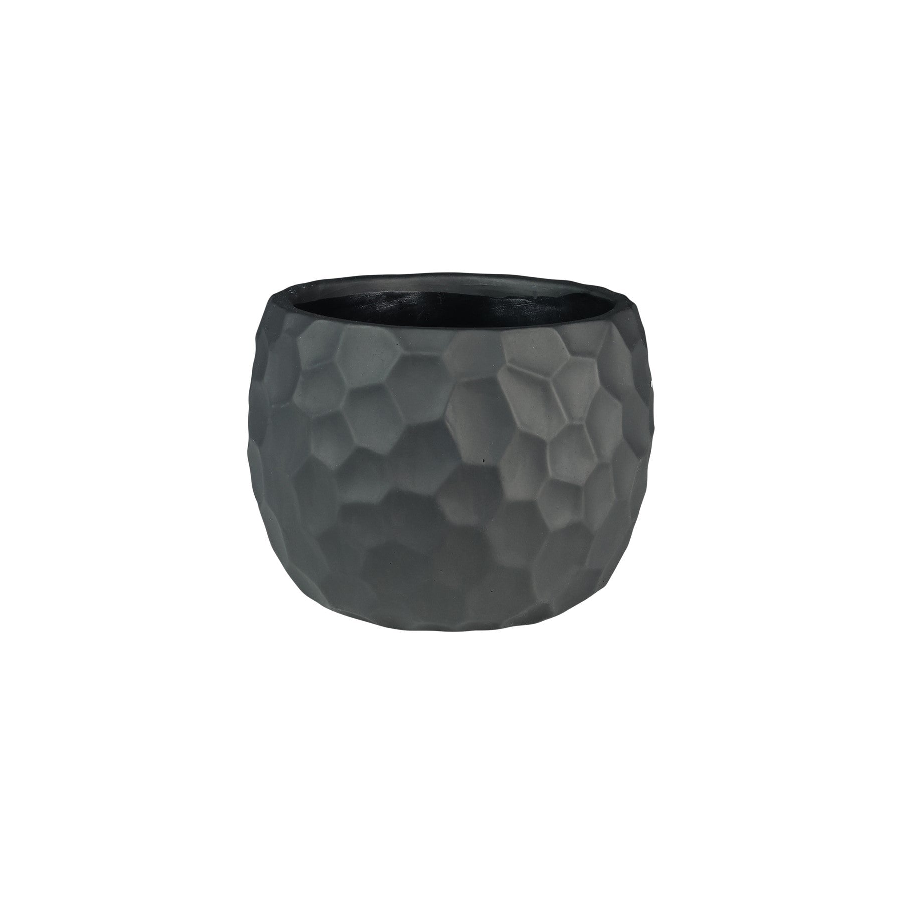 View Vogue Black Honeycomb Pot H12cm x Dia15cm information