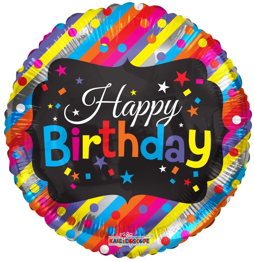 View Happy Birthday Marquee Balloon 18 inch information