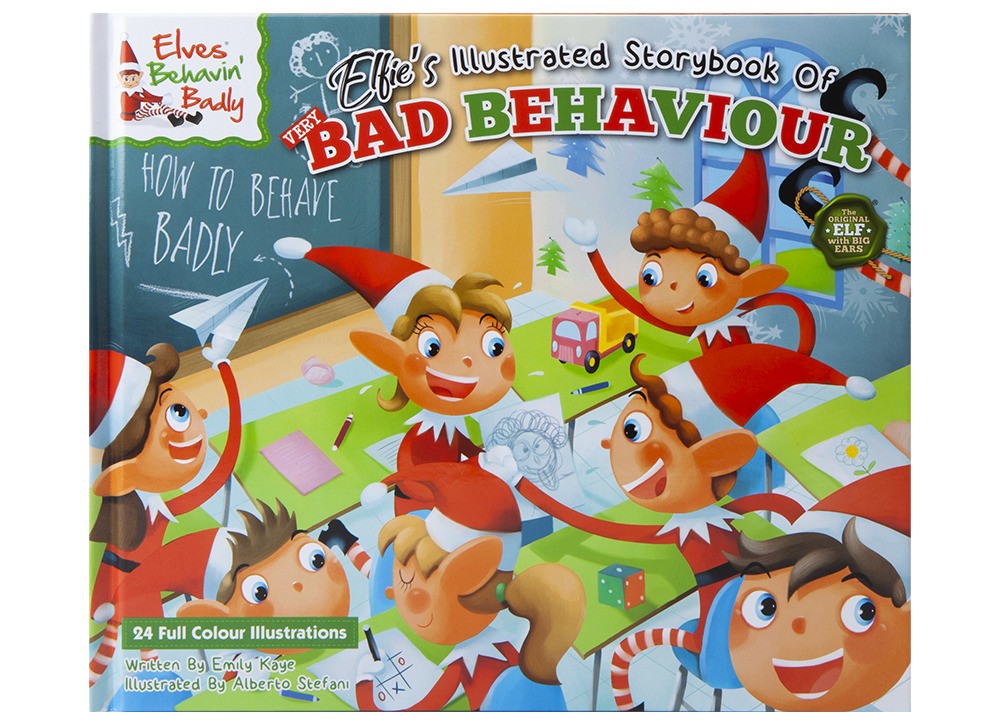 View Elfies Book Of Bad Behaviour Hardback Book information