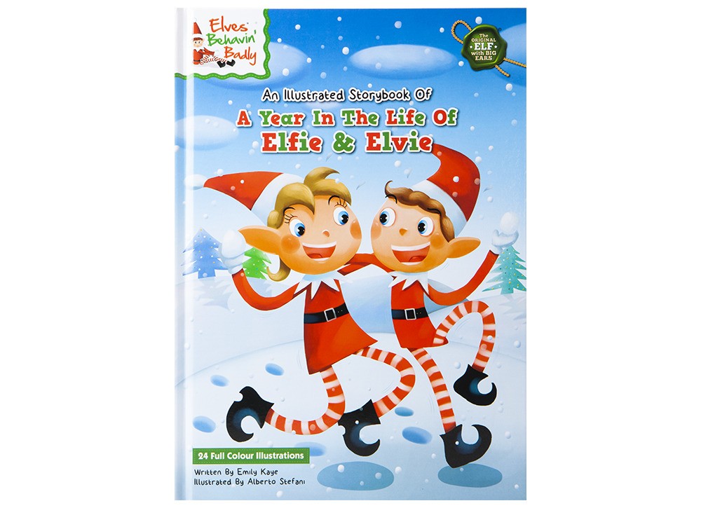 View A4 Vertical HardBack Book A Year In The Life Of Elfie Elvie information