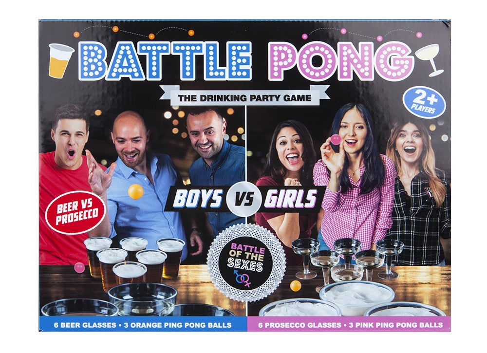 View 18 Piece Battle Pong Game information