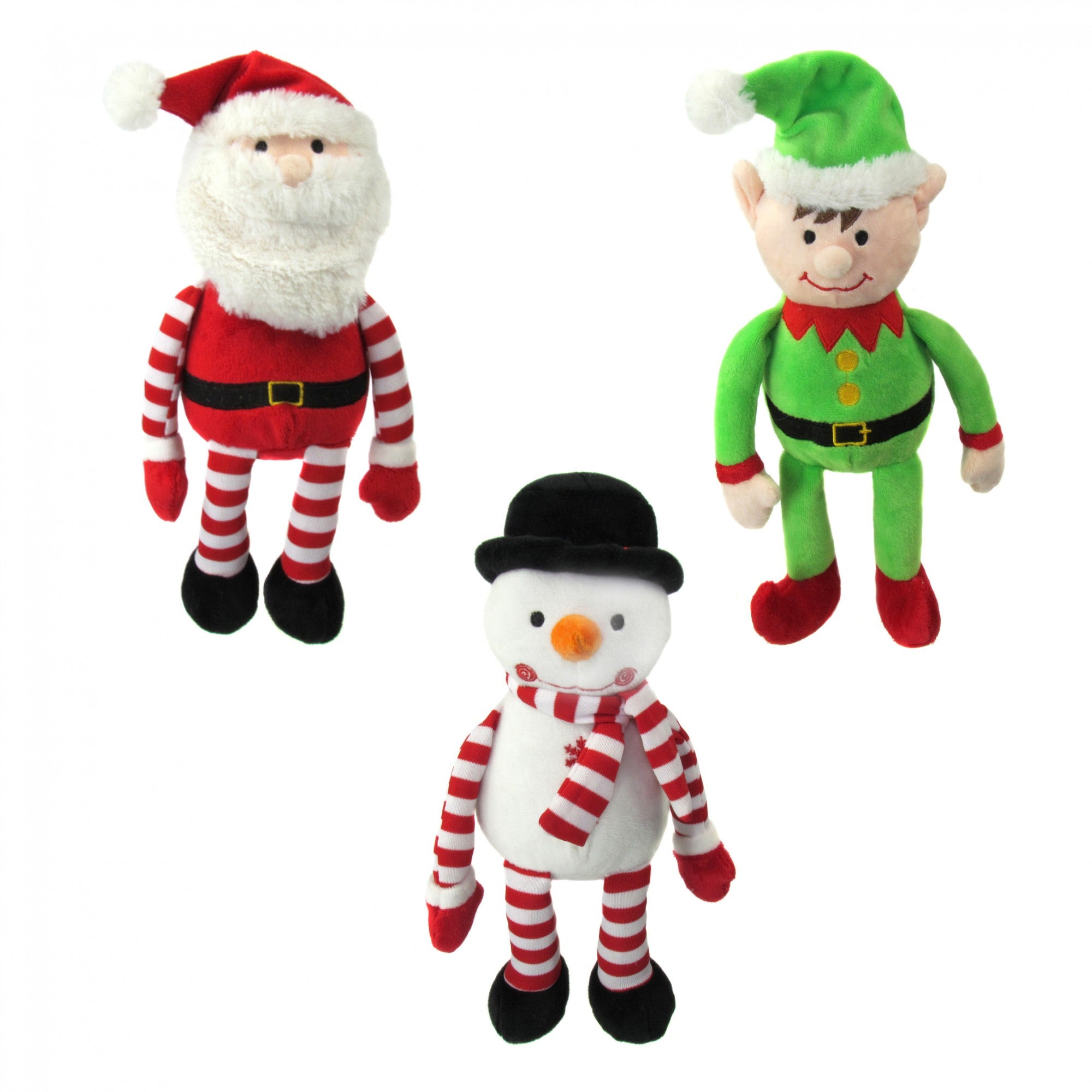 View Christmas Sitting Plush Toys assorted design information