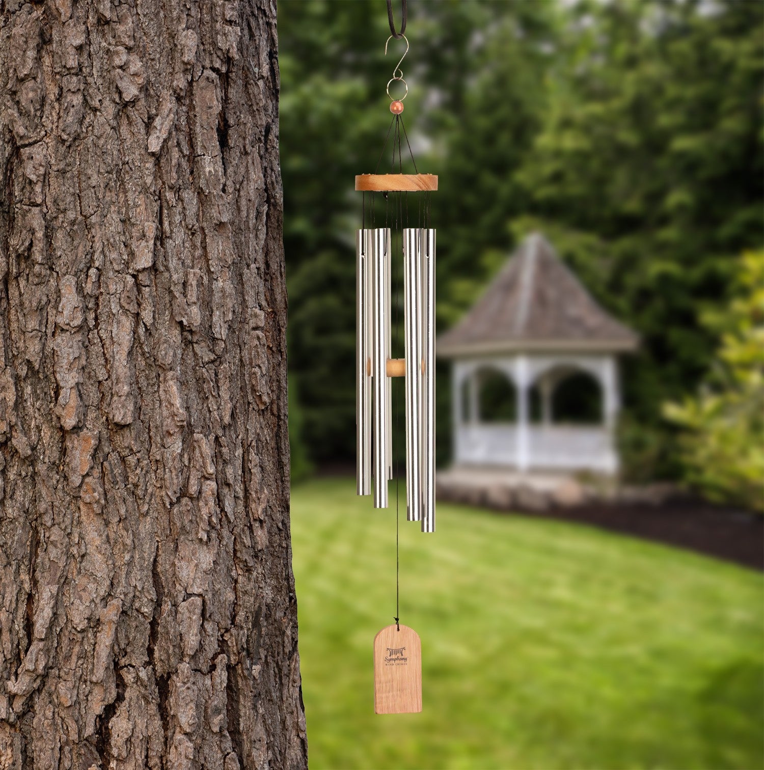View Wood and Aluminium Wind Chime 69cm information
