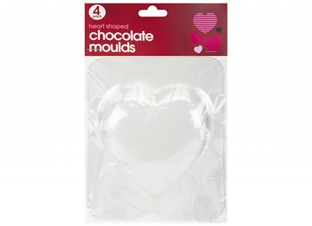 View Pack of 4 Heart Moulds information