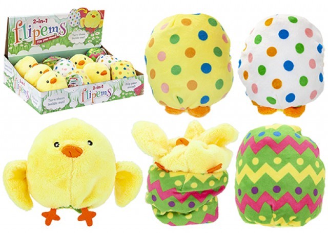 View Soft Reversible Chick Plush 12cm assorted information