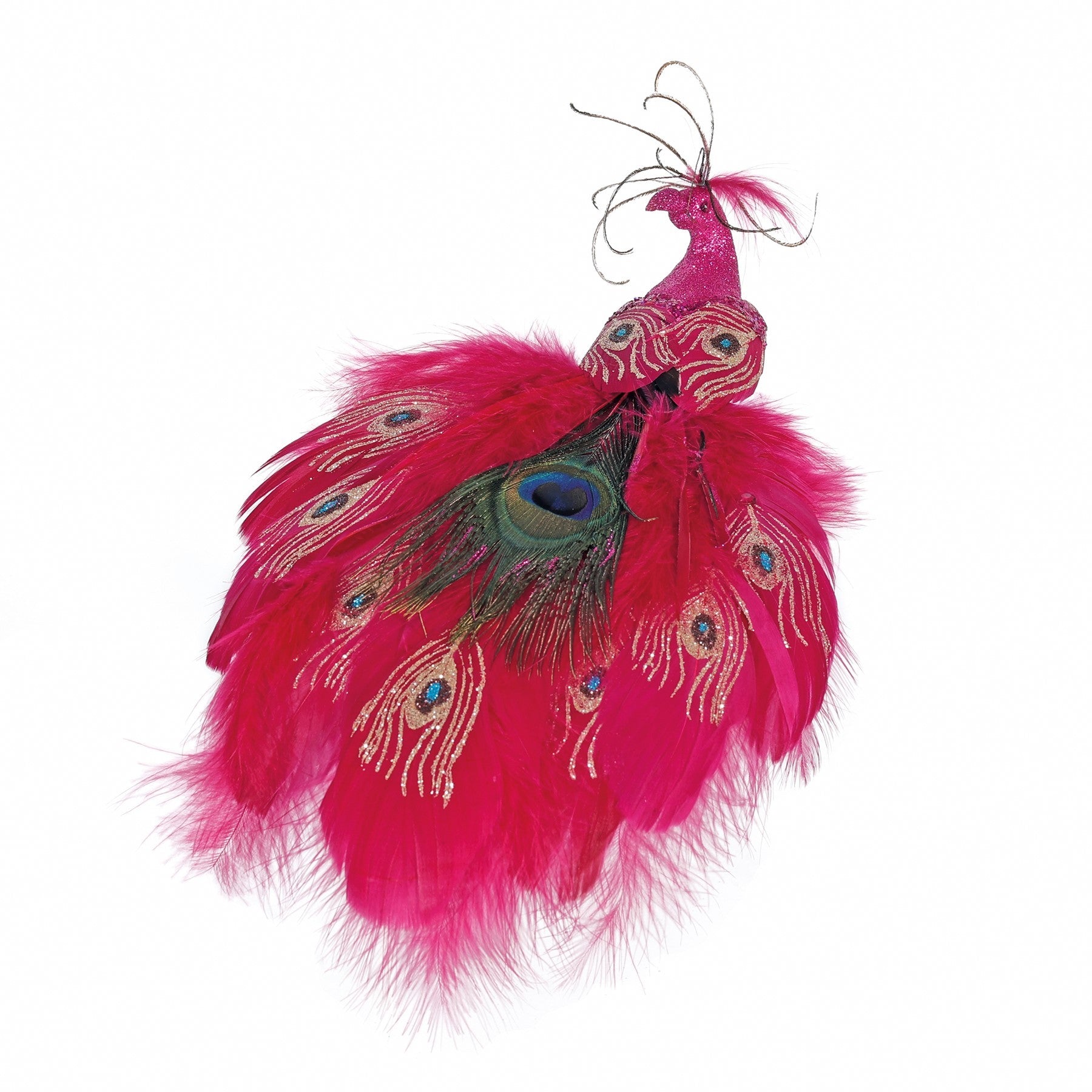 View Hot Pink Peacock 30cm information