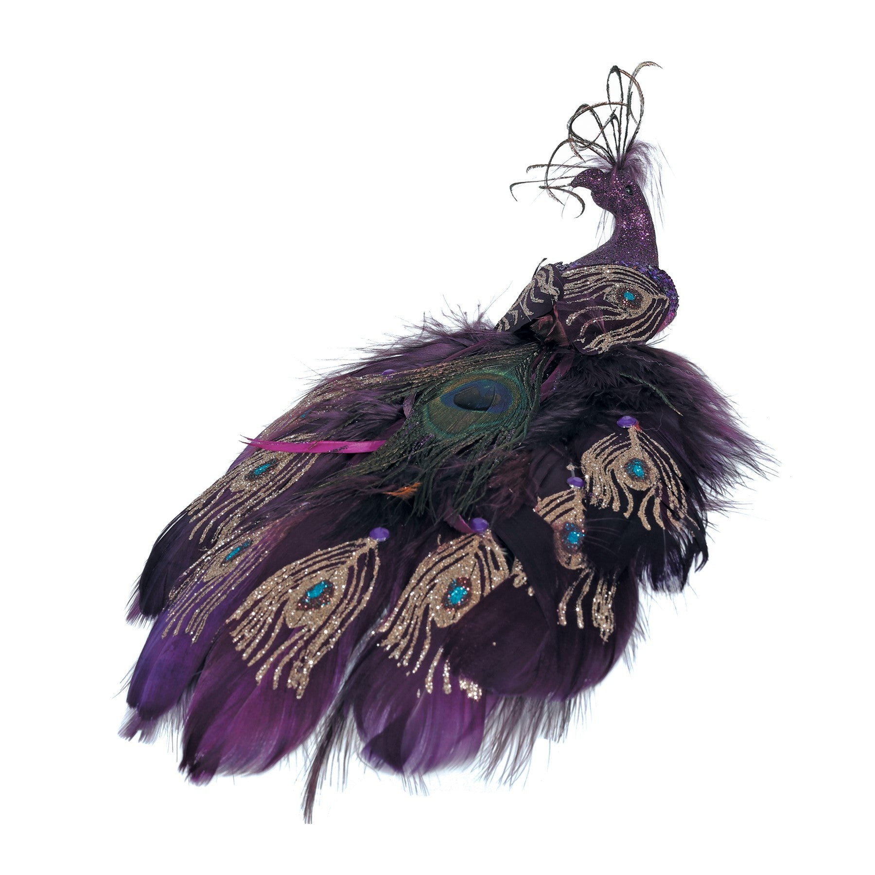 View Purple Peacock 30cm information