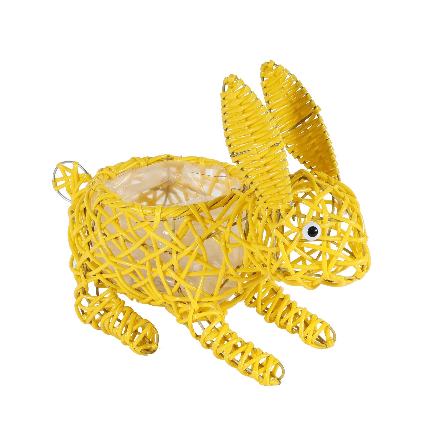 View Yellow Wire Rabbit Planter information