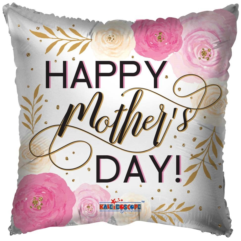 View Happy Mothers Day Pink Flower 18 Inch information