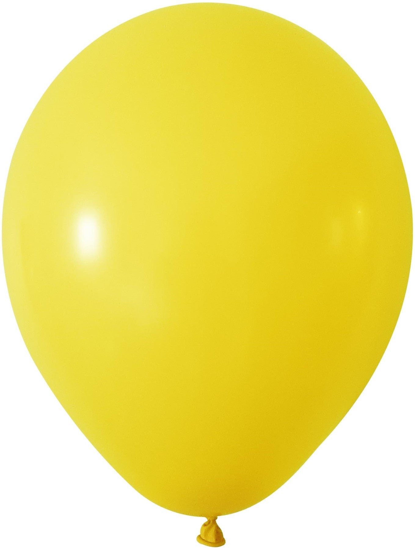 View Yellow Latex Balloon 12 inch Pk 100 information