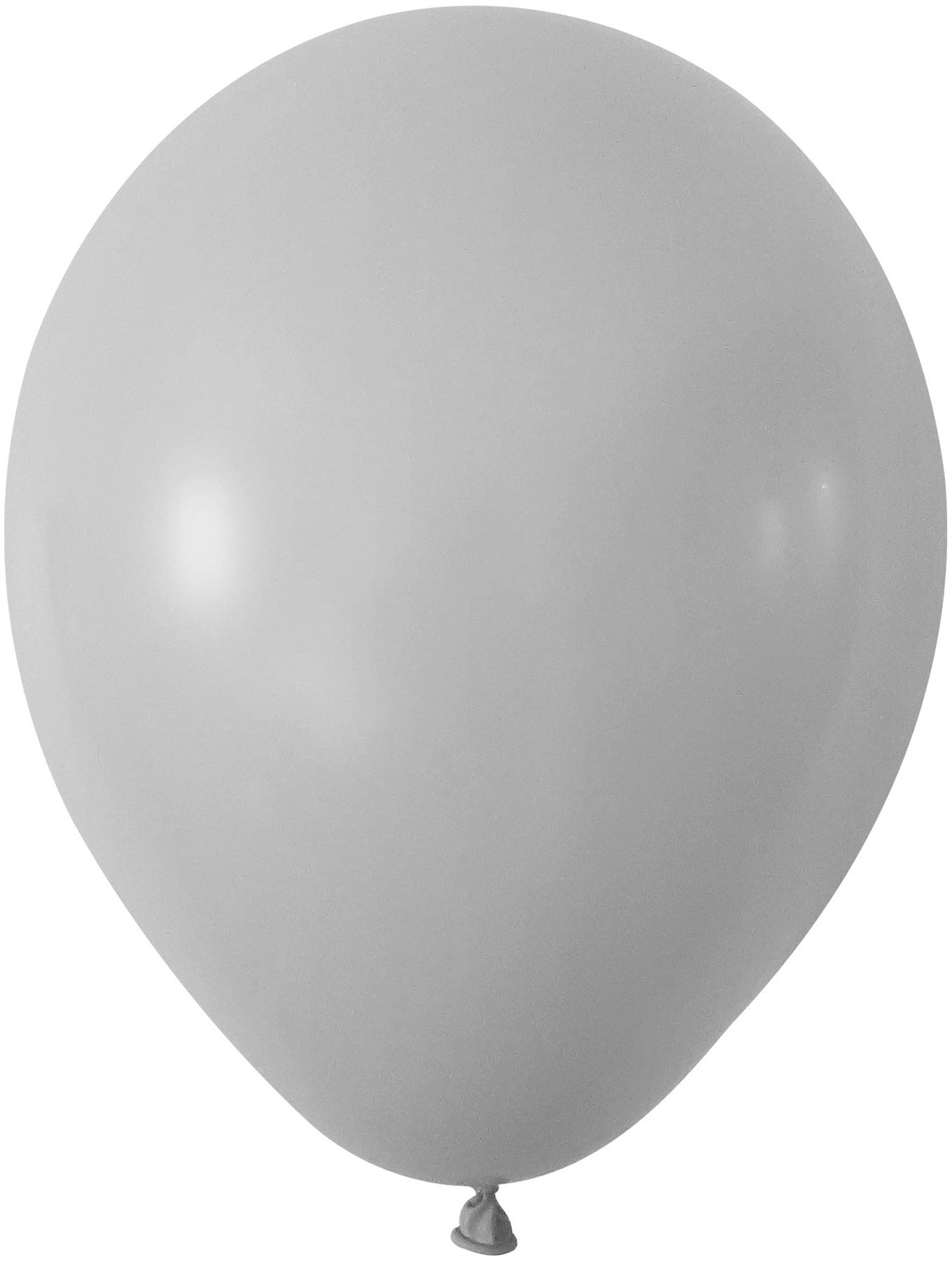 View Grey Latex Balloon 12 inch Pk 100 information